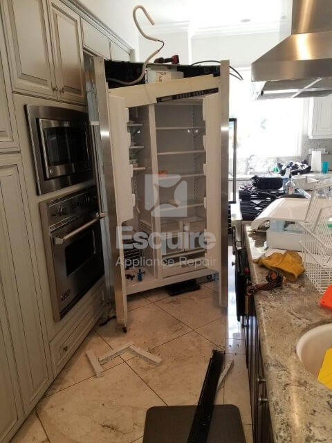 Viking refrigerator full rebuild